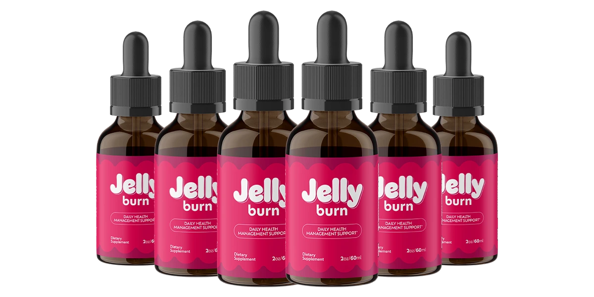 Jelly Burn    6 Bottle Bundle – Best Value Energy & Metabolism Support
